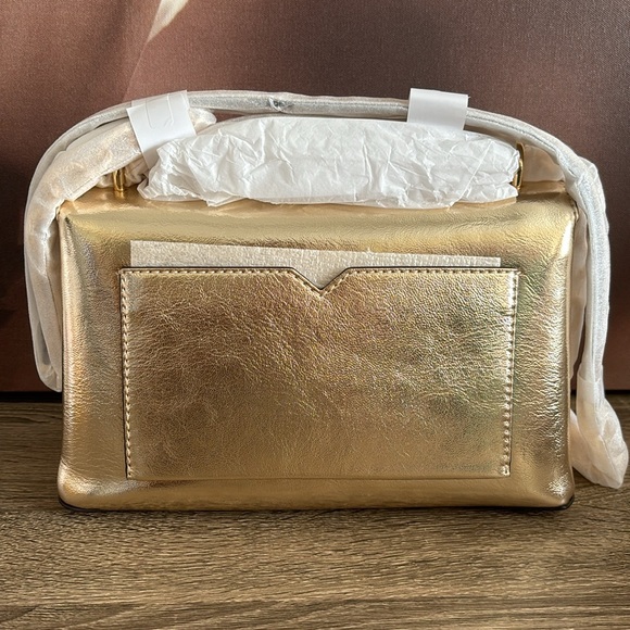 MK Cece Medium Studded Metallic Shoulder Bag NWT - Picture 2 of 10